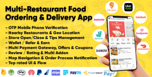 Multi Restaurant Food Ordering & Delivery Application | Restaurant Management